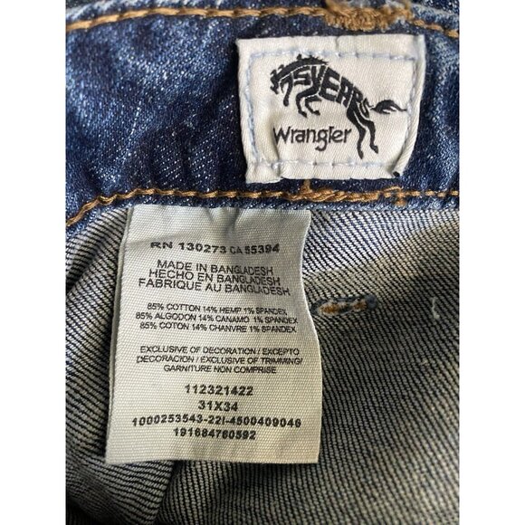 Wrangler Retro Jeans Victoria High Rise Flare Denim Jeans 112321422 NWT 31 X 34 - Picture 12 of 13